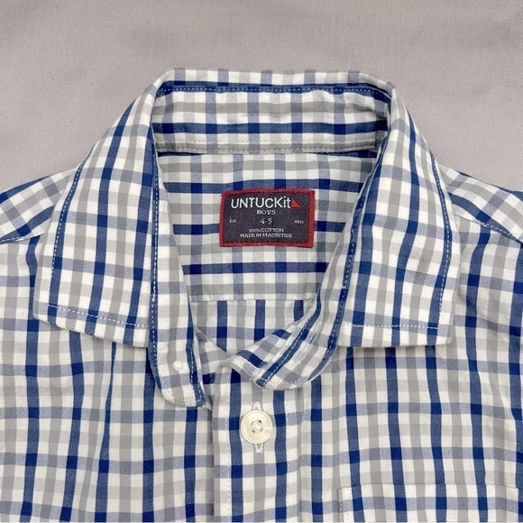 Untuckit button down dress shirt (boys) - Picture 4 of 4